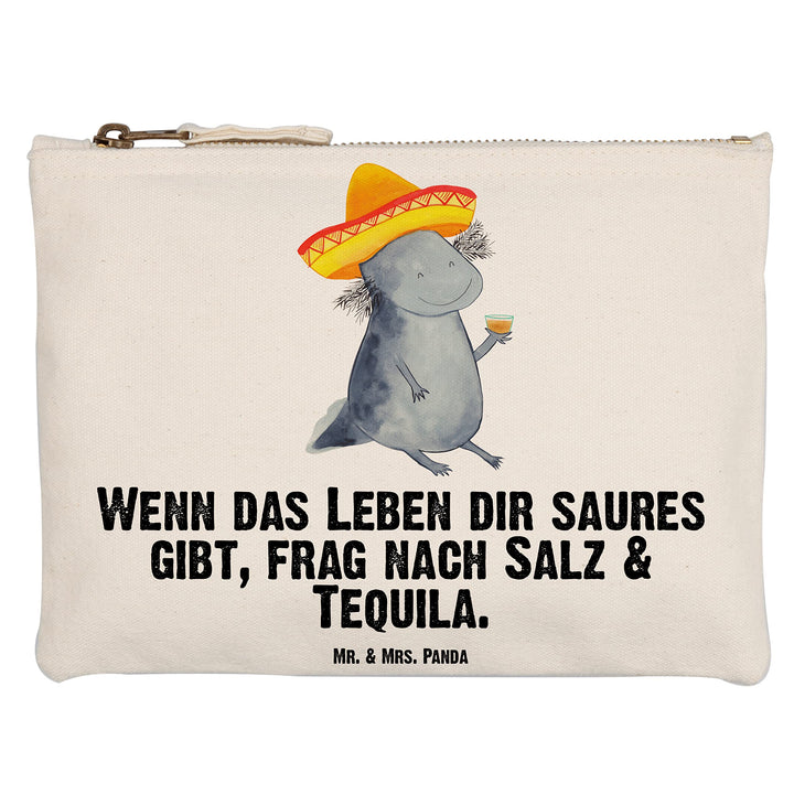 Mr. & Mrs. Panda Pencil case Axolotl Tequila Grösse XL Grosse - Geschenk, Etui, Feuerdrache, Toiletr