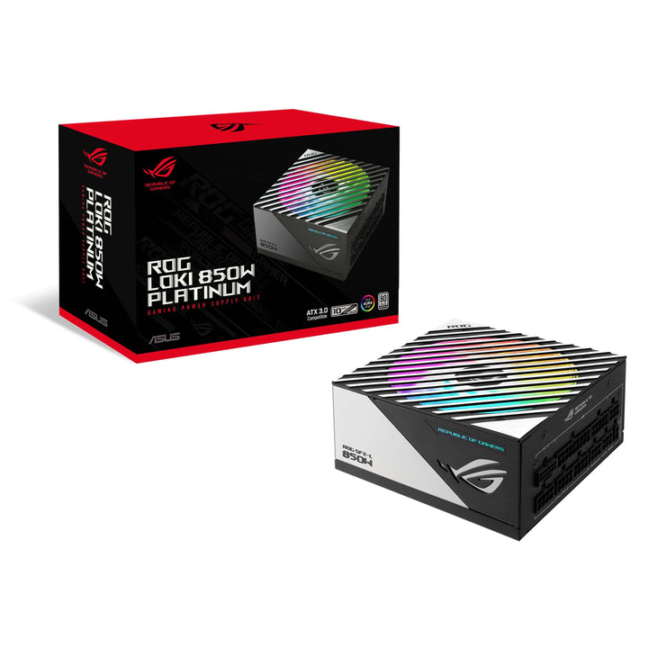 ASUS ROG Loki SFX-L 850W Platinum (Vollmodulares Netzteil, 80+ Platinum, Lambda A zertifiziert, 120m