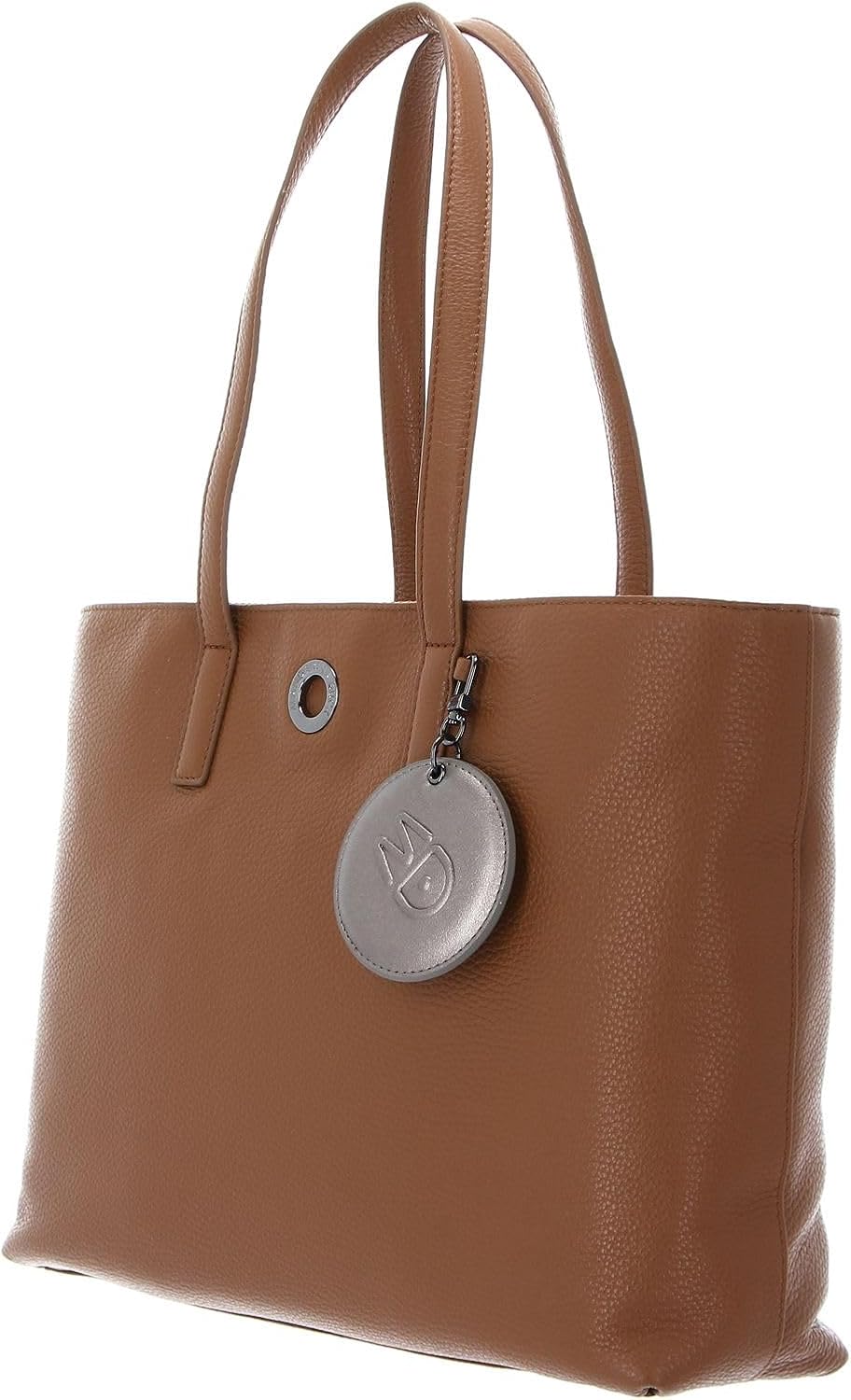 Mandarina Duck Damen Mellow Leather, Rosa (Pink), 36x27x15 (L x H x W) Braun (Indian Tan), Braun (In