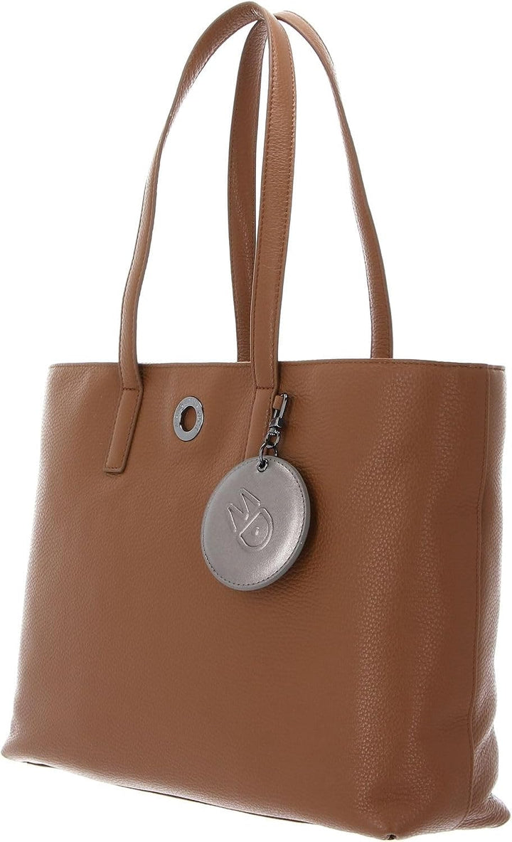 Mandarina Duck Damen Mellow Leather, Rosa (Pink), 36x27x15 (L x H x W) Braun (Indian Tan), Braun (In
