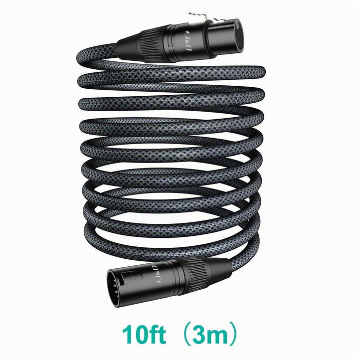 J&amp;D 5 PIN XLR DMX Kabel, DMX512 XLR 5-polig Stecker auf 5-polig Buchse DMX 512 Turnaround DMX Bühnen