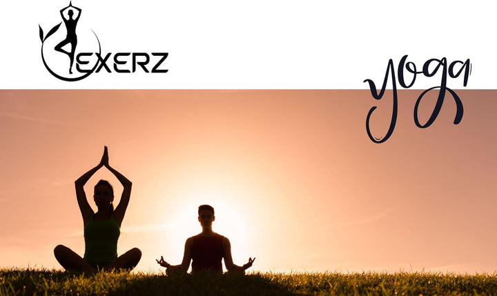 EXERZ Yoga-Blöcke, 2 Stück, Gymnastikblöcke, Übung, Workout, Fitness, Pilates, Stretch, Handstand, r
