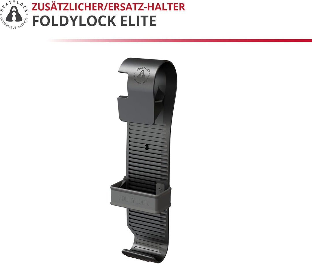 FoldyLock Elite Fahrradschlosshalterung Tragetasche – ultraleichte Halterung für FoldyLock Elite Kla