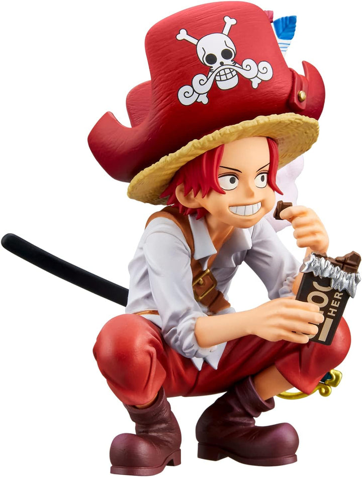 Banpresto ONE Piece - Shanks - The Grandline Kinderfigur, 9 cm