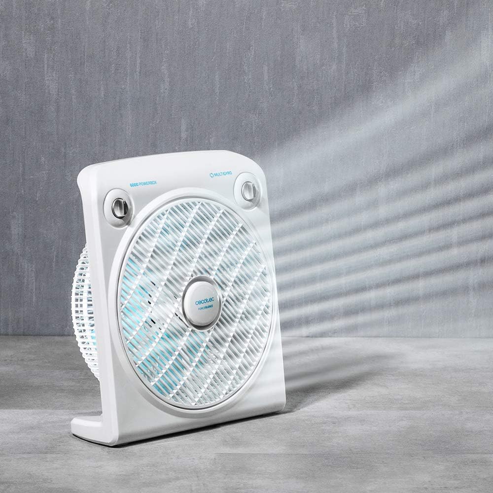 Cecotec Turmventilatoren (Schwarz, EnergySilence 6000 PowerBox) (Weiss), Weiss