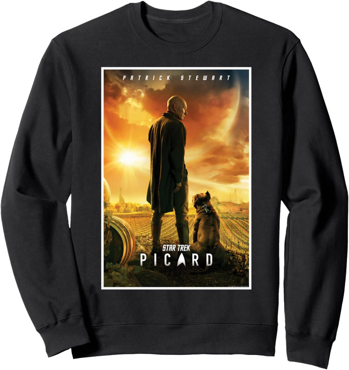 Star Trek: Picard Number One Poster Sweatshirt