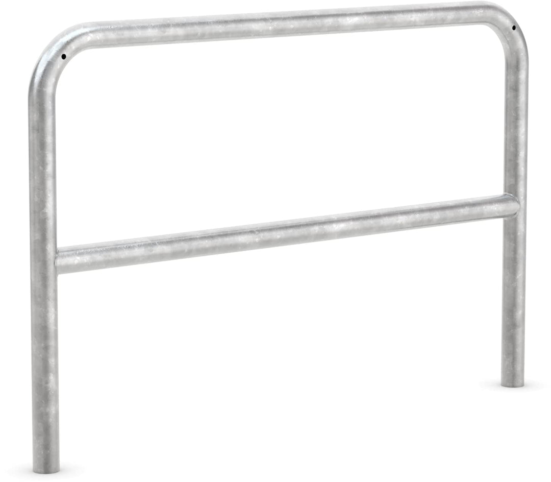 Anlehnbügel 9220 | 1200mm | mit Knierohr | Fahrradständer für 2 Fahrräder | Einbetonieren | Anlehnbü