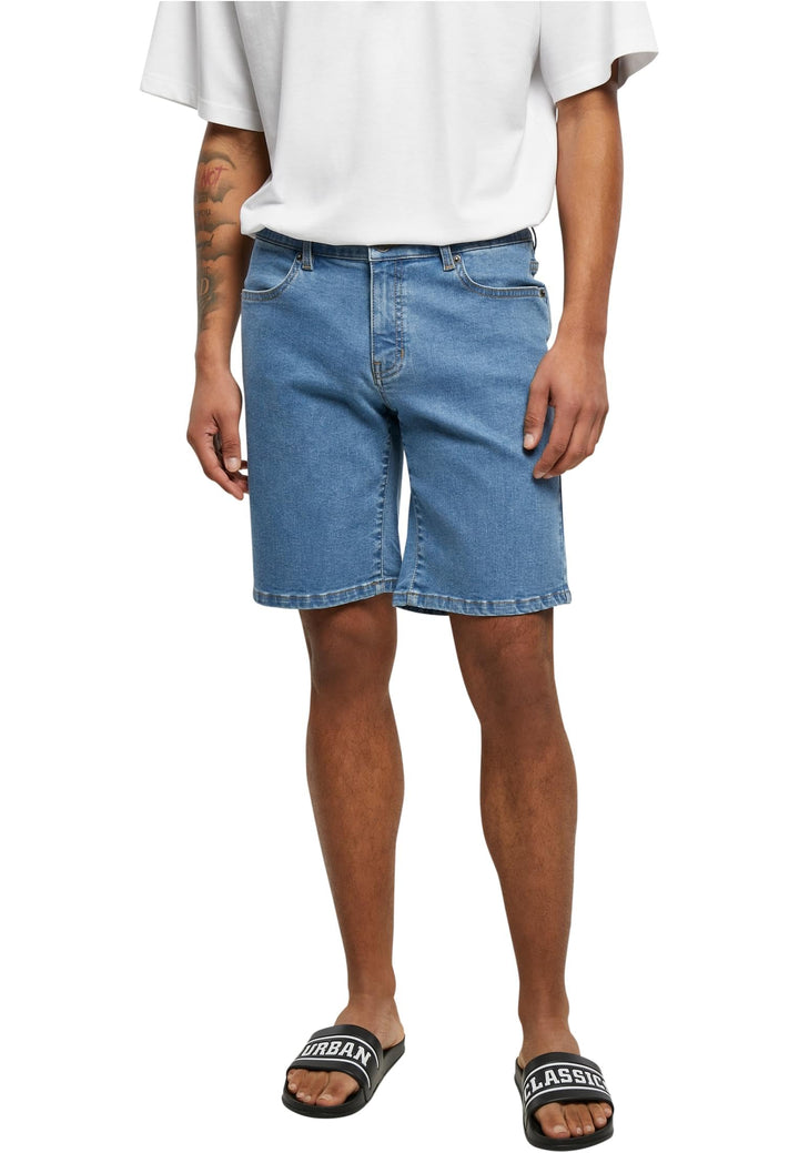 Urban Classics Herren Relaxed Fit Jeans Shorts, kurze Männer Jeanshose, erhältlich in vielen verschi