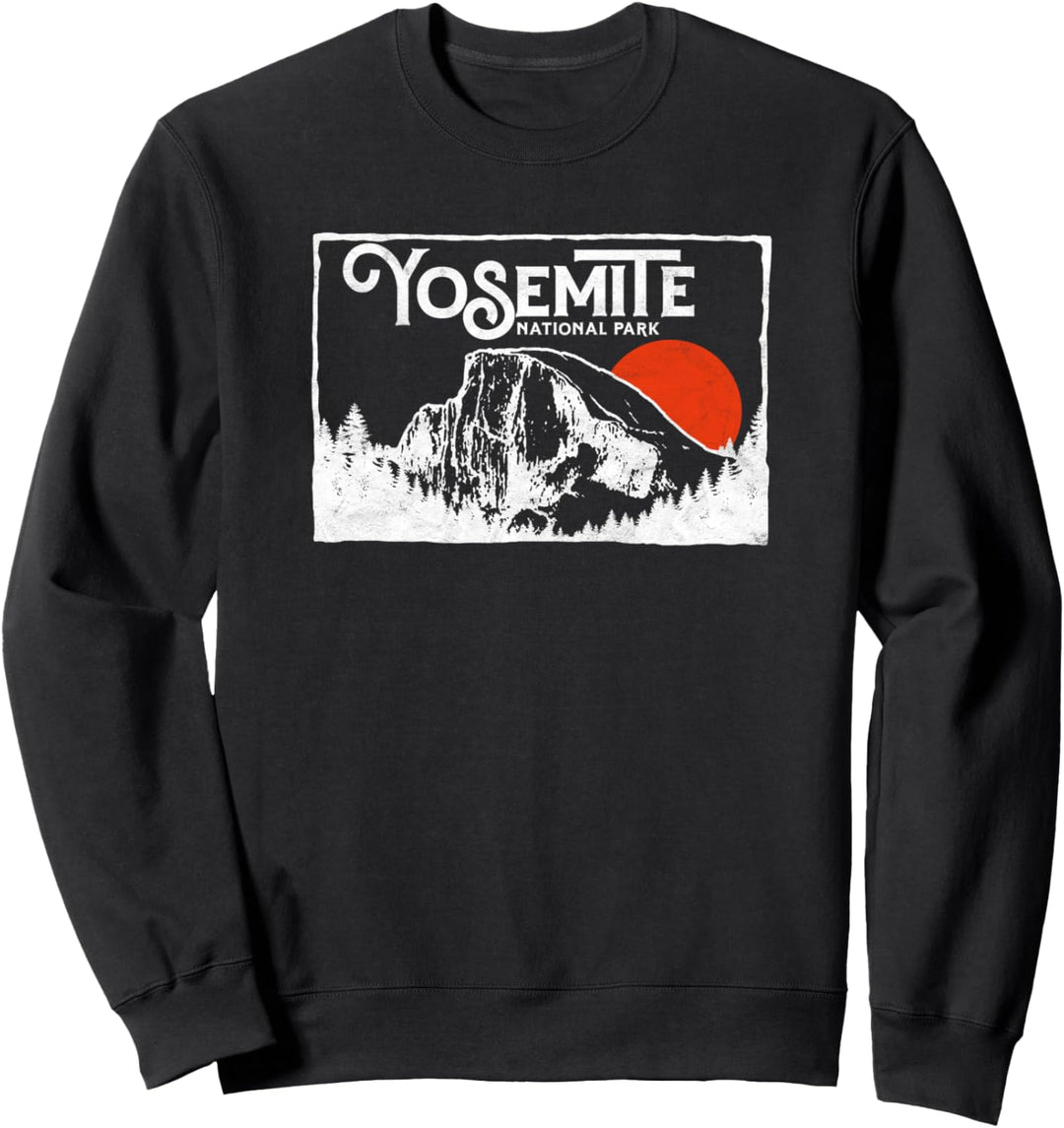 Retro Yosemite National Park Half Dome Vintage 80s Sweatshirt