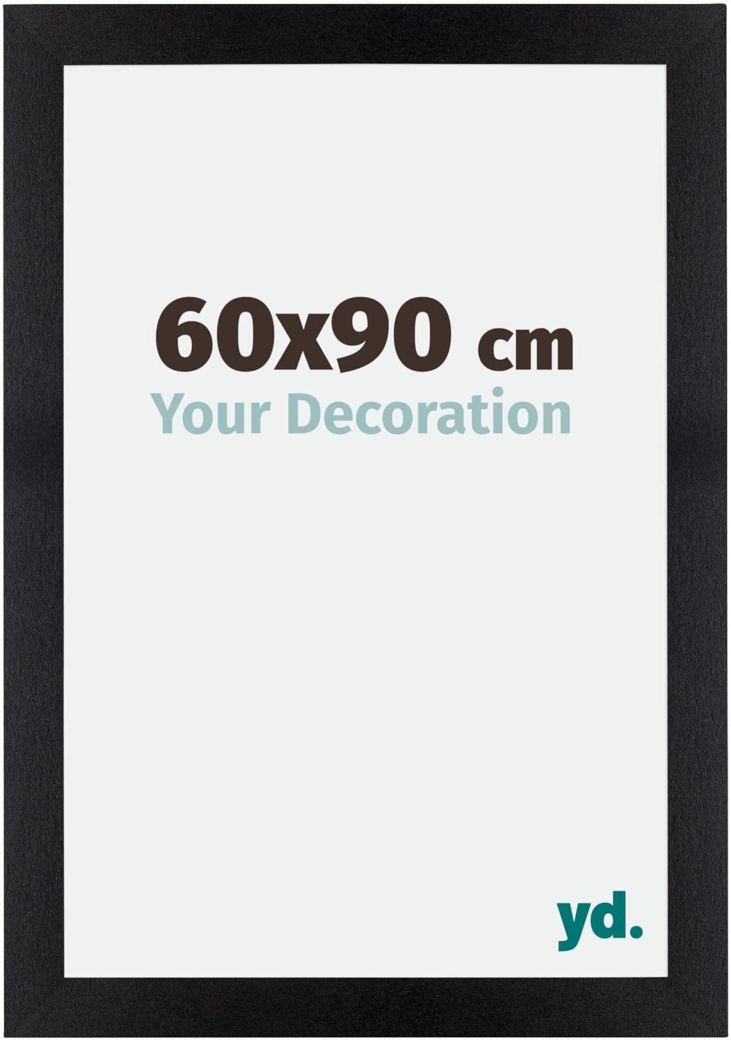 yd. Your Decoration - Bilderrahmen 60x90 cm - Bilderrahmen aus MDF mit Acrylglas - Antireflex - Ausg