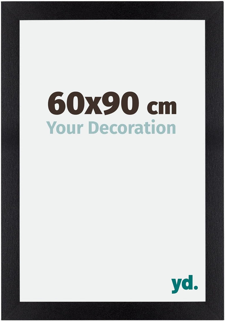 yd. Your Decoration - Bilderrahmen 60x90 cm - Bilderrahmen aus MDF mit Acrylglas - Antireflex - Ausg