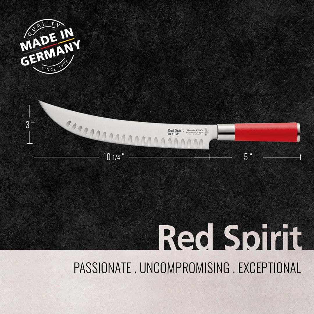 F. DICK Zerlegemesser „Hektor“, Red Spirit (Messer mit Klinge 26 cm, X55CrMo14 Stahl, nichtrostend,