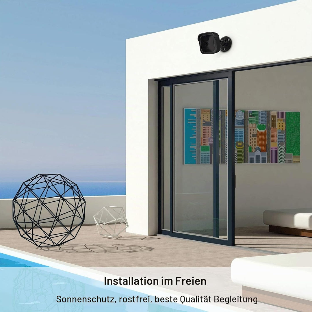 Blink Outdoor-Kamera Halterung, wetterfeste Schutzabdeckung und um verstellbare Halterung mit Blink