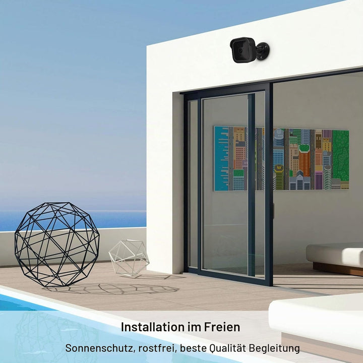 Blink Outdoor-Kamera Halterung, wetterfeste Schutzabdeckung und um verstellbare Halterung mit Blink