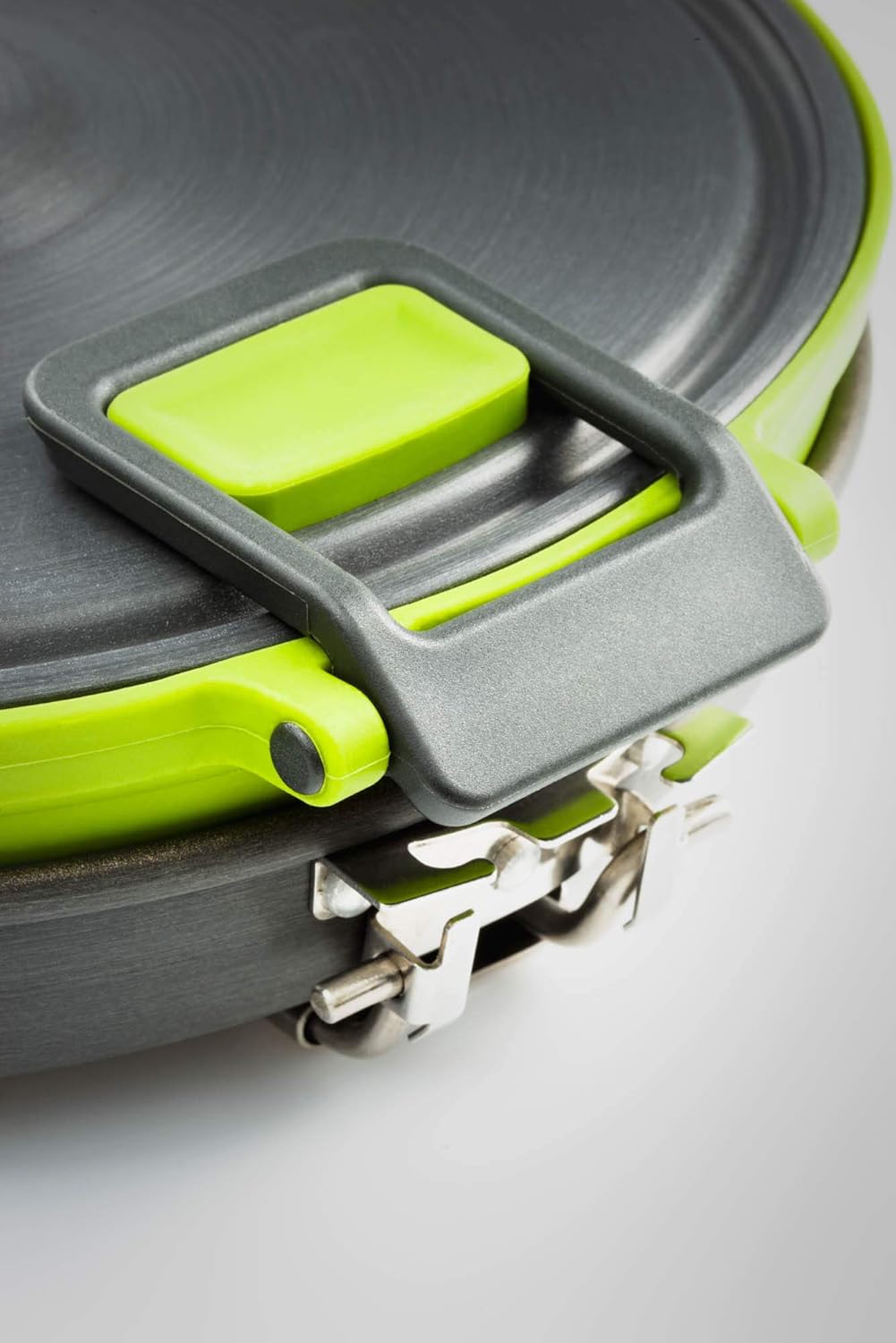 GSI Outdoors Auspuff Set mit Fry Pan Topf, Grün, Talla única