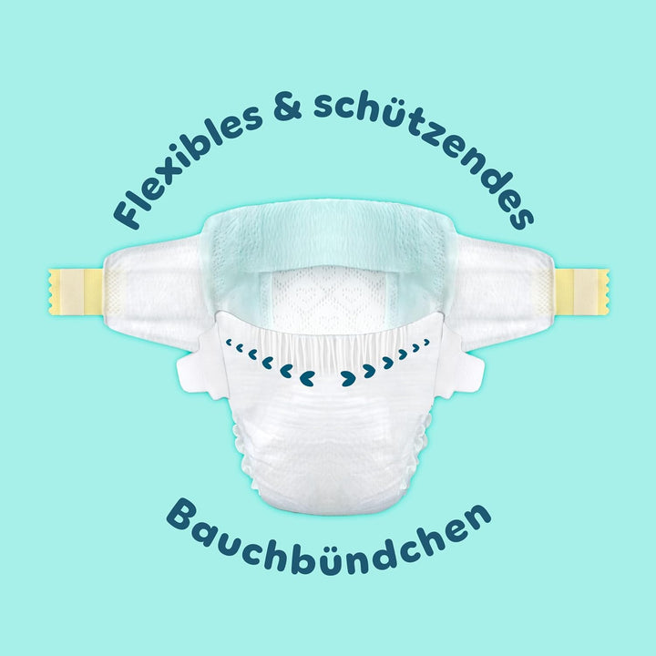 Pampers Baby Windeln Grösse 2 (4-8kg) Premium Protection, Mini, 240 Stück, MONATSBOX Grösse 2 (240 S