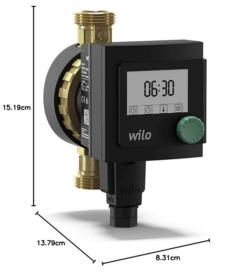 Wilo Star-Z Nova T Star-Z Nova T Hocheffizienz Trinkwasserzirkulationspumpe, Nassläufer, Länge 138mm