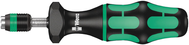 Wera 7441 einstellbarer Drehmomentschraubendreher mit Rapidaptor Schnellwechselfutter, 1/4 Zoll, 1,2