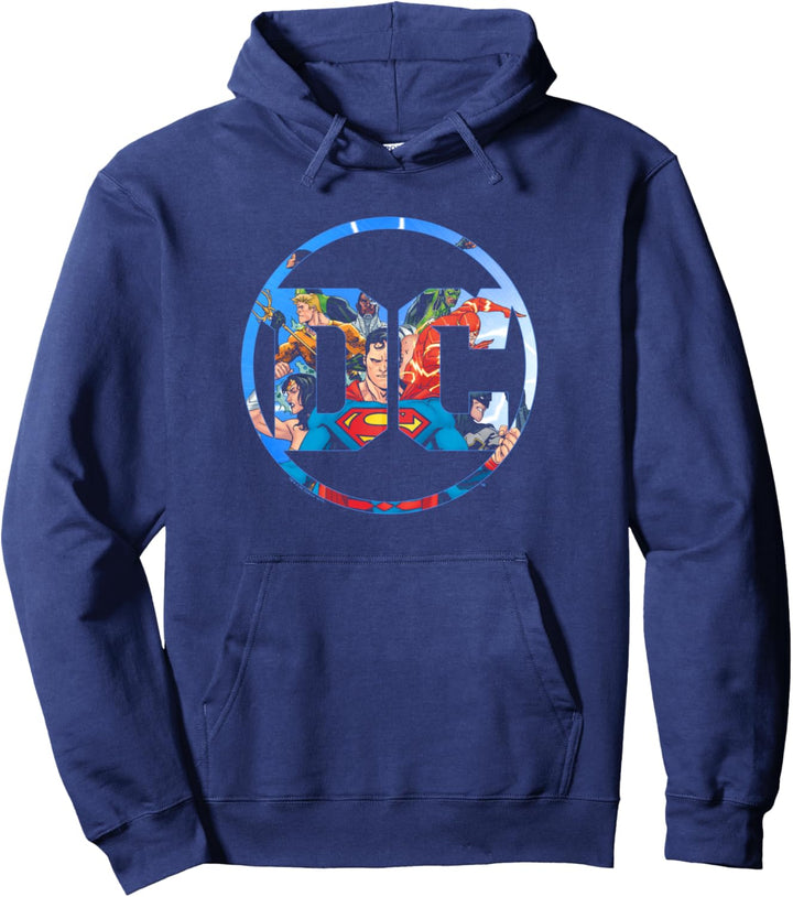 Justice League DC Comics Logo Pullover Hoodie