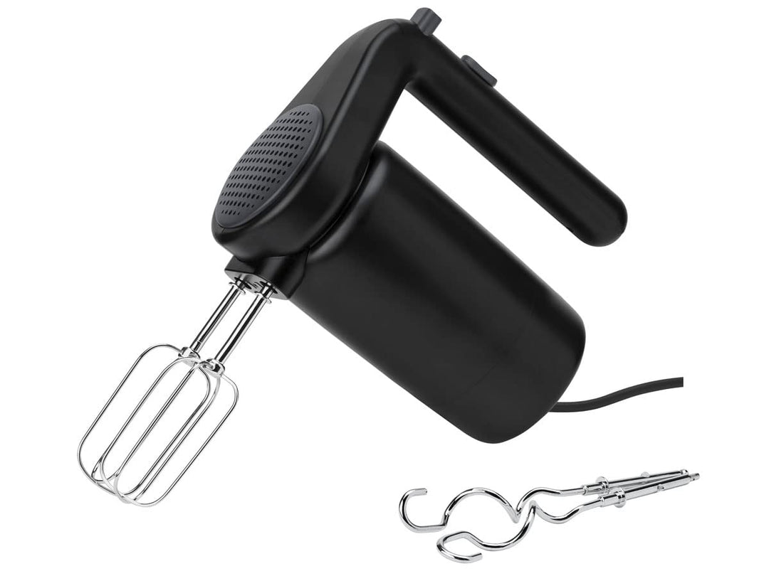 RIG-TIG Handmixer FOODIE - Elektrischer Schneebesen, 3-stufiger Handrührer zum Backen, für Teig & Sc