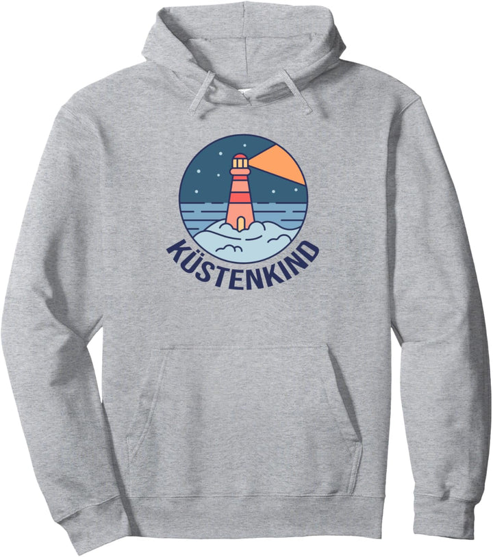 Küstenkind Leuchtturm Nordsee Ostsee Moin Ahoi Pullover Hoodie