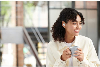 Sony WF-C500 kabellos, Bluetooth, In-Ear Earbuds (mit IPX4 Rating und bis zu 20h Akkulaufzeit) Weiss