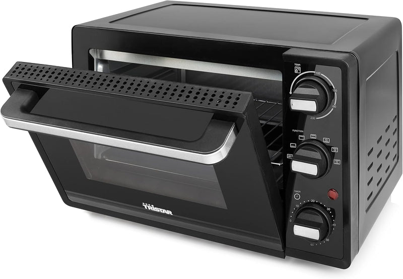 Tristar Mini-Backofen, 19 Liter Fassungsvermögen, Temperaturbereich bis 230°C, 1300 Watt Leistung, 6