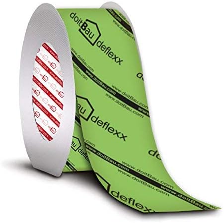 doitBau deflexx Profi Dampfsperrklebeband grün 60mm x 25m - Hochleistungsklebeband für Dampfsperrfol