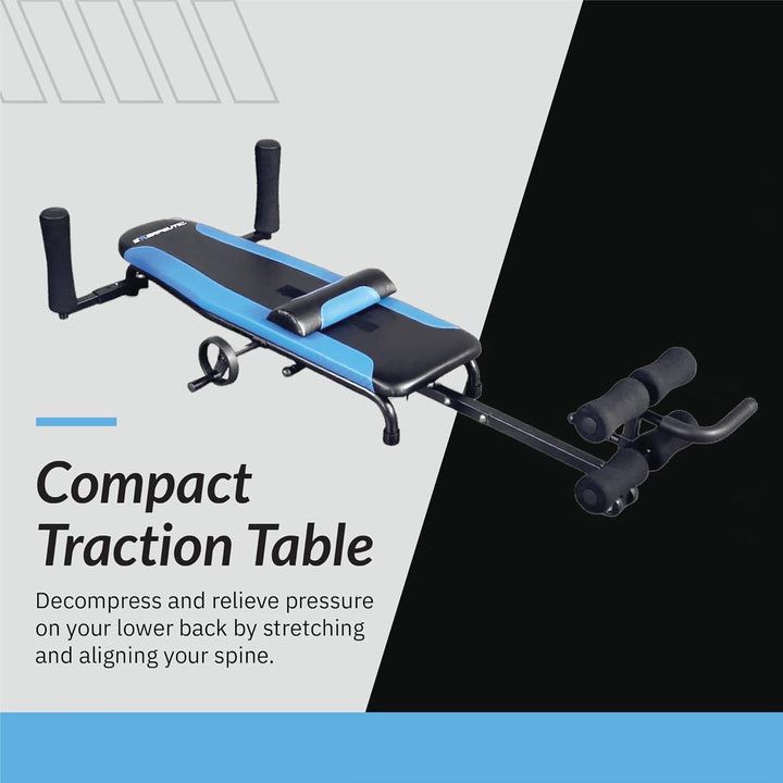 Exerpeutic Back Stretch Traction Inversions Tisch mit 136kg Gewichtskapazität, sehr Platz