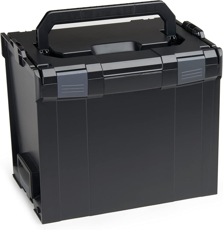 Bosch Sortimo L-BOXX Werkzeugkoffer-Set Gr 1-4 schwarz | Professionelle Werkzeugkästen leer Kunststo