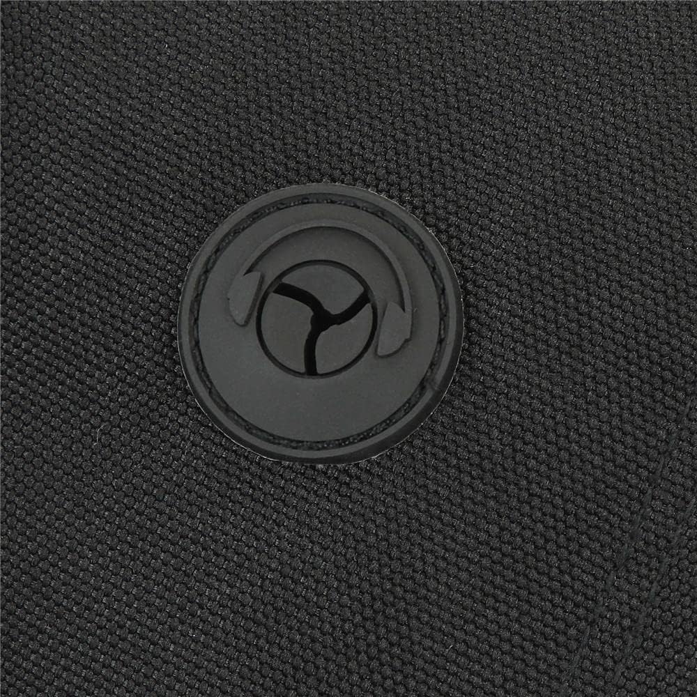 Pepe Jeans Davis Rucksack für Laptop, Doppelfach, 15,6 Zoll, Schwarz, 31 x 44 x 17,5 cm, Polyester,