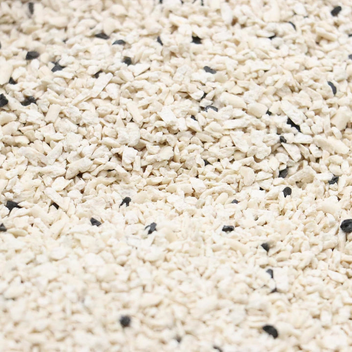 Croci Tofu Clean Katzenstreu, 10 l, Aktivkohle, klumpend, geruchshemmend, mit Aktivkohle, biologisch