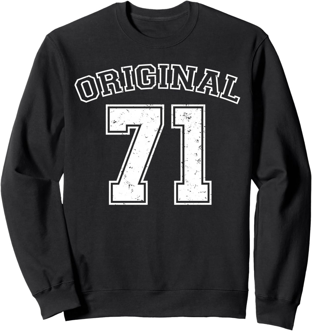 Jahrgang 1971 Geschenk Original 53. Geburtstag Cooles Retro Sweatshirt