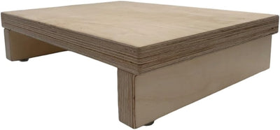 TrustHome Tritthocker Holz, Schemel, Fussbank, Fussstütze, Einstiegshilfe Badewanne/Dusche/Bett/Wohn