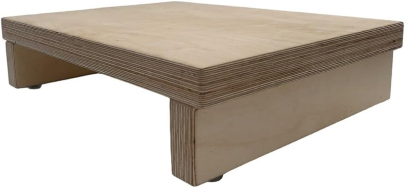 TrustHome Tritthocker Holz, Schemel, Fussbank, Fussstütze, Einstiegshilfe Badewanne/Dusche/Bett/Wohn
