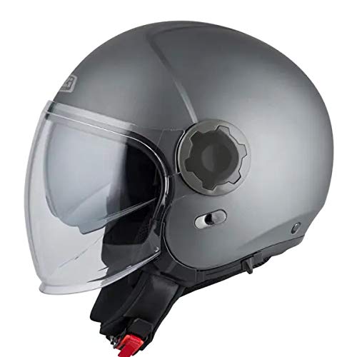 NZI Unisex-Adult Ringway Helmet XS ANTRACITE, XS ANTRACITE