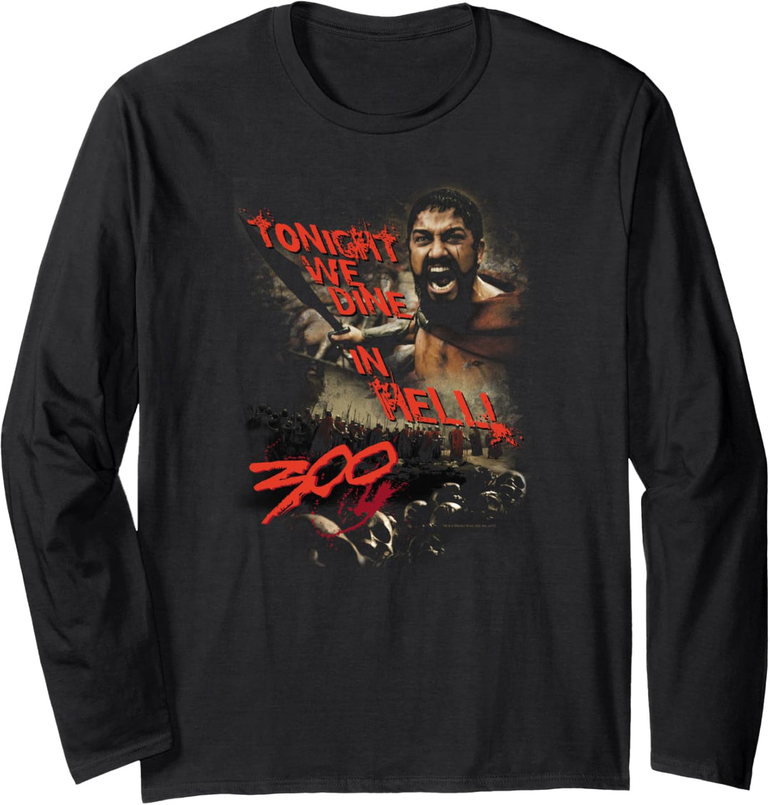 300 Movie Dine in Hell Langarmshirt