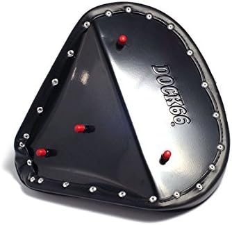 Chopper Sitz large, extra flach, schwarz