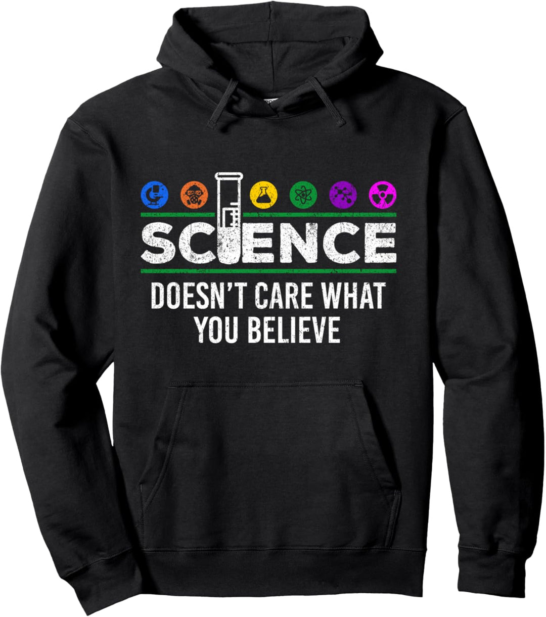 Witzige Wissenschaft kümmert sich nicht darum, was du Pullover Hoodie
