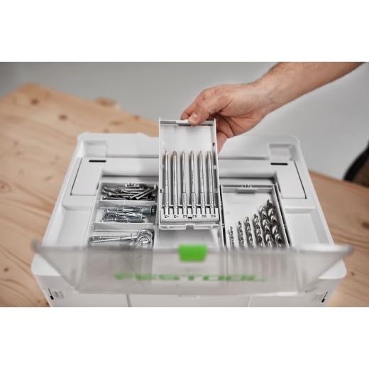 Festool Bohrerkassette BKS SYS3 D3-10 HSS CE (mit HSS Metallbohrer)