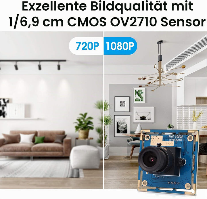 Svpro 2-Megapixel-HD-Freier Treiber für USB-Kameras 1 / 2,7 &