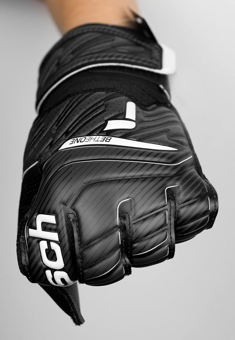 Reusch Herren Attrakt Unisex Torwarthandschuhe mit Aussennaht Schnitt und Solid Belag, Geeignet für