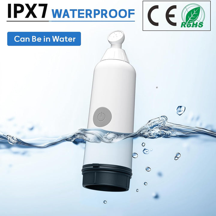 BIGCOW Tragbare Bidet mit 3 Sprühmodi | Elektrische Po Dusche | IPX7 Wasserschutz & Druckregulierung