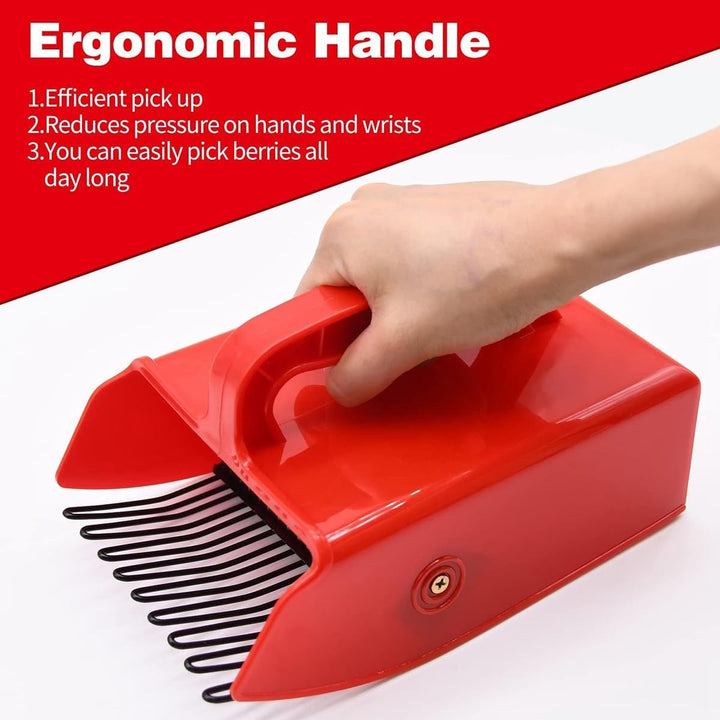 Beerenpflücker, Beerenpflücker und Rechen mit Metallkamm und Ergonomischem für Einfacheres Beerenpfl