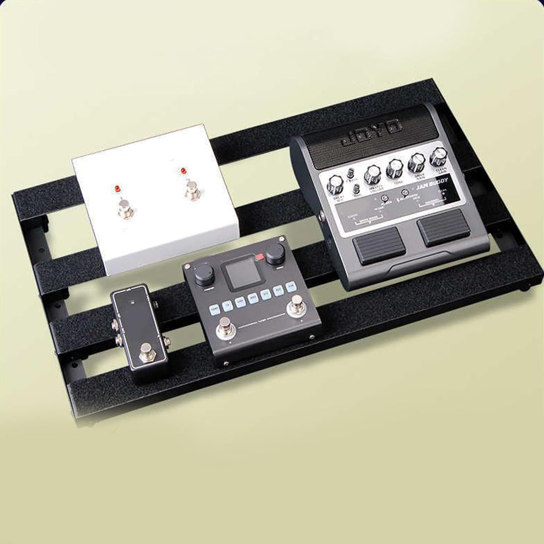 Kleines Gitarrenpedalboard - Legierungs Effekt Pedalboard für Gitarren - Präzisionszubehör Für Musik