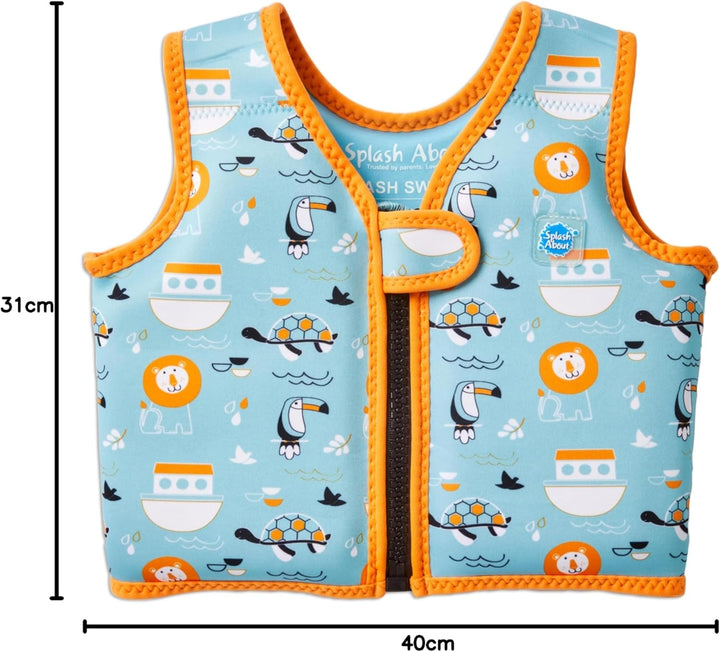 Splash About Go Splash Schwimmweste Blue Ark 2-4 Jahre, Blue Ark 2-4 Jahre