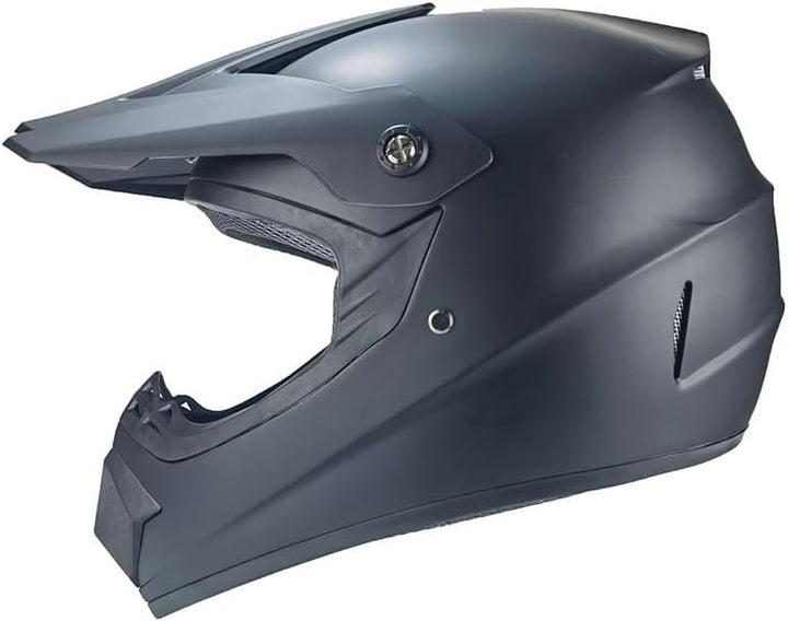 Kinder Crosshelm – Motorradhelm für Kinder und Jugendliche, ABS-Schale, robuster Kinderhelm für Down