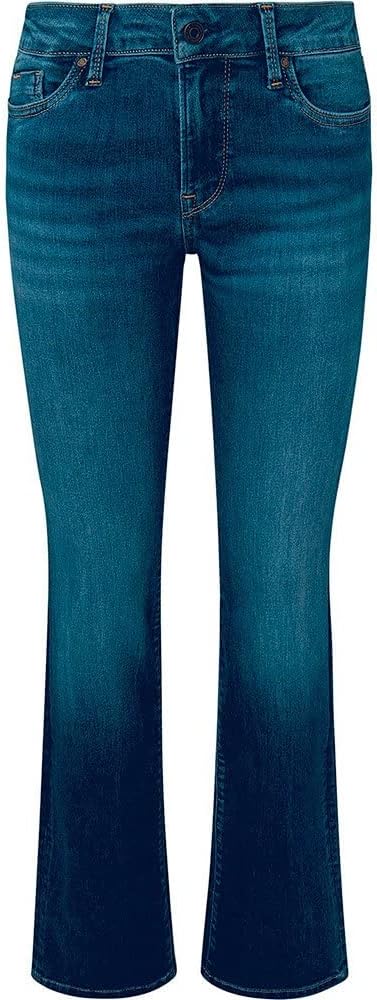 Pepe Jeans Damen Jeans Piccadilly 25W / 32L Blue (Denim-gv9), 25W / 32L Blue (Denim-gv9)