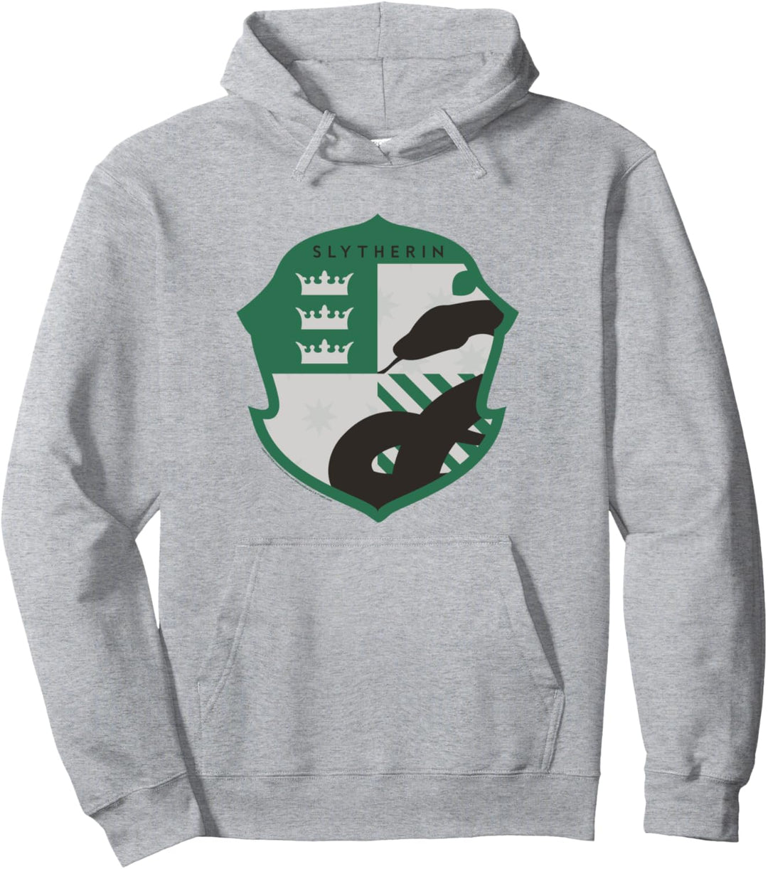 Harry Potter Slytherin Four Square Shield Crest Pullover Hoodie