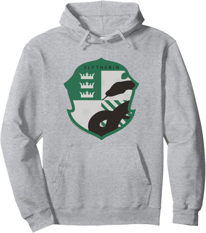 Harry Potter Slytherin Four Square Shield Crest Pullover Hoodie